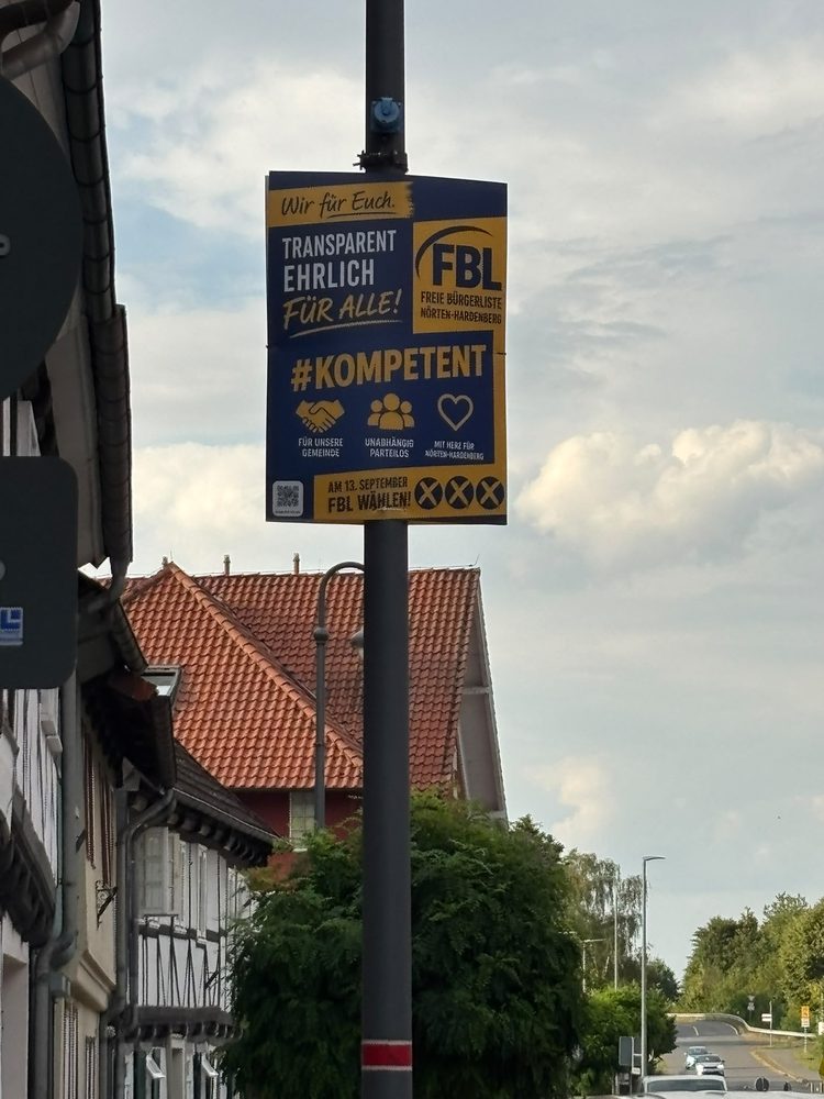 FBL-Plakat Lange Straße · Fachwerk